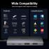 UGREEN CM480 USB C Hub 10Gbps, 4 Ports USB 3.2 HUB with 2 USB-C 3.2 and 2 USB-A 3.2, USB Port Extender for MacBook Pro, MacBook Air, Acer Aspire, HP Laptops, iPad Pro, iPhone 15/15 Pro Max